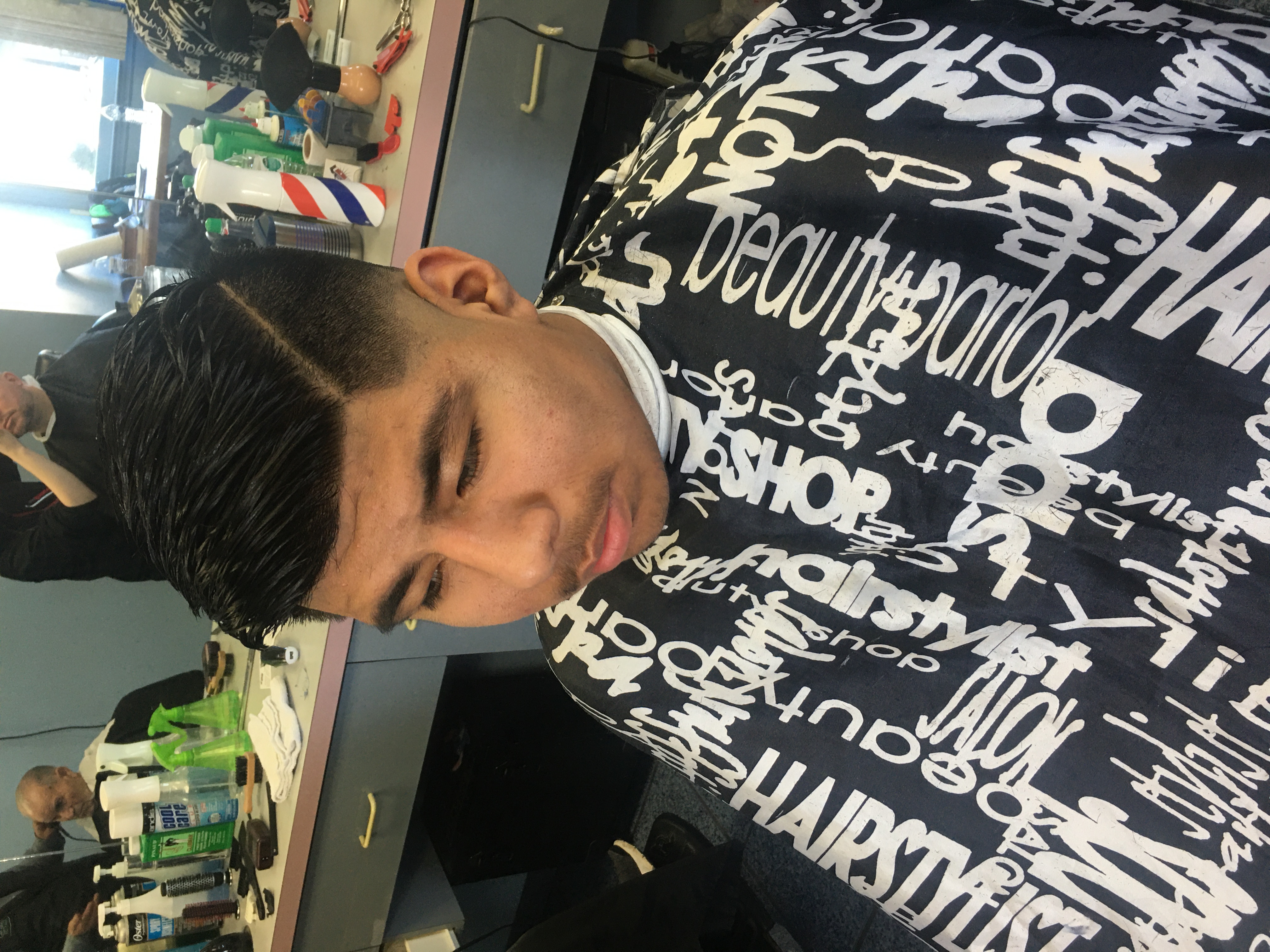 Clean haircut