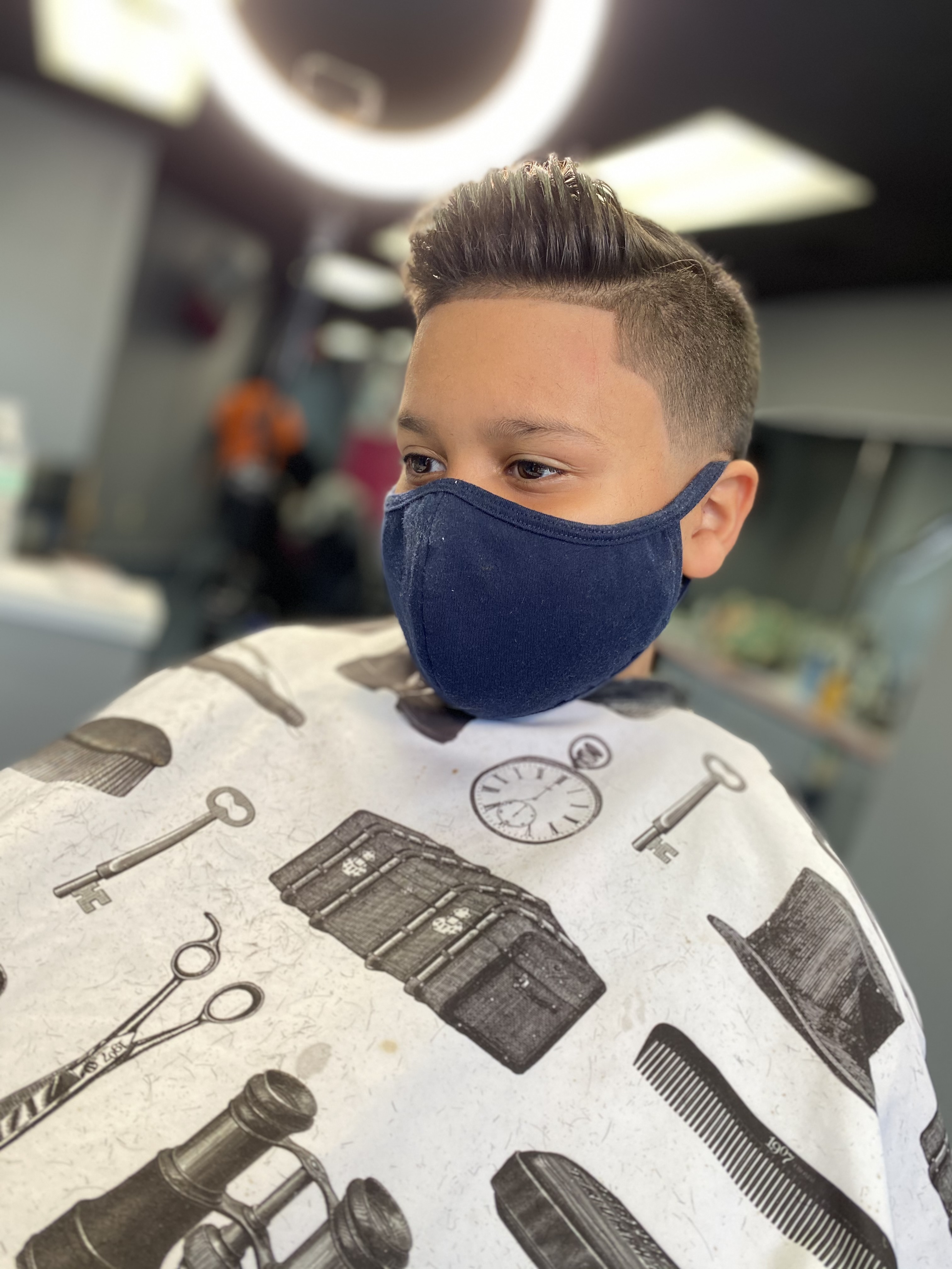 Clean haircut