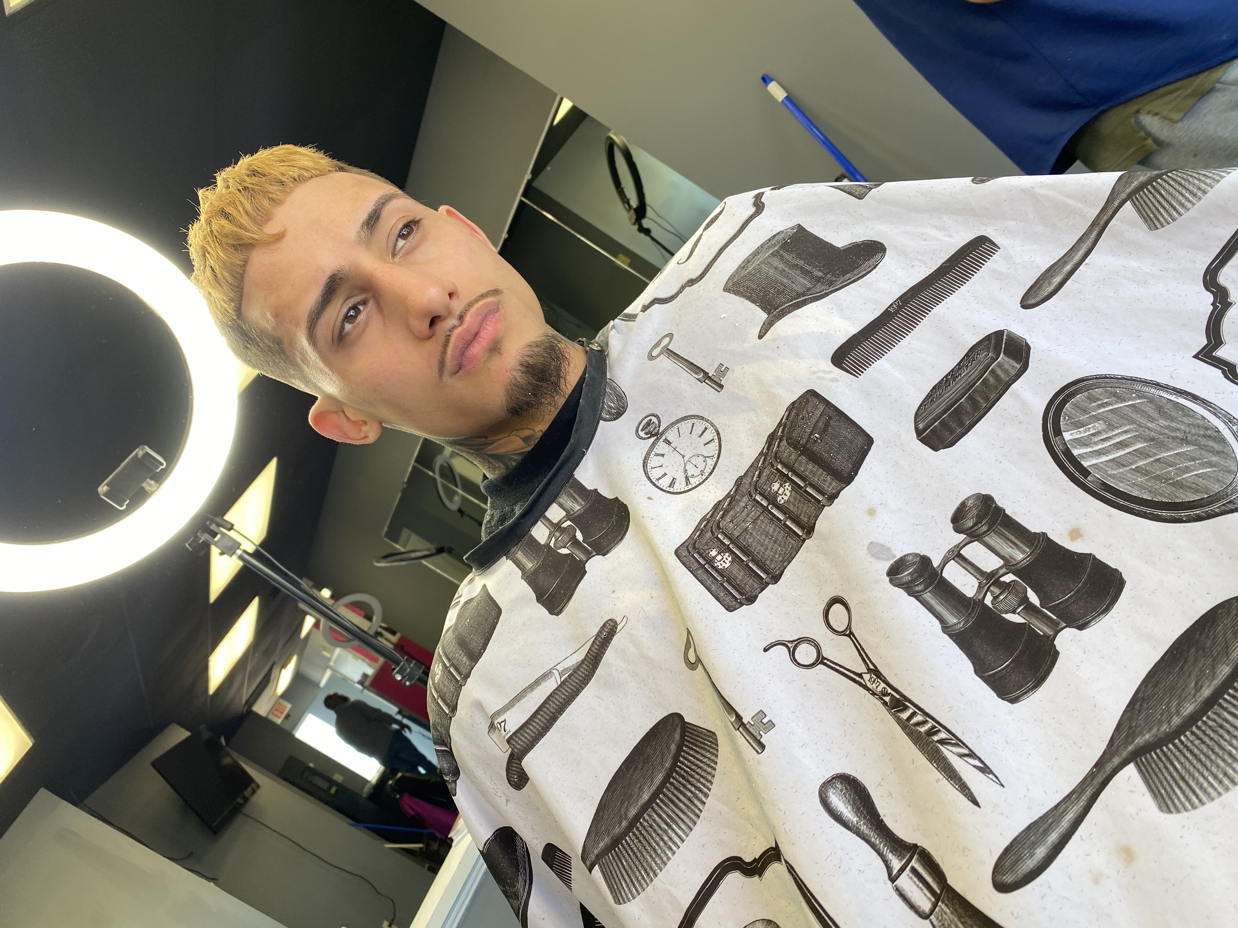 Fade haircut